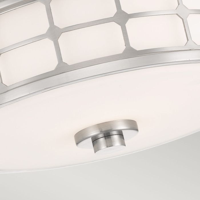 Guardian 2 Light Flush - Brushed Nickel