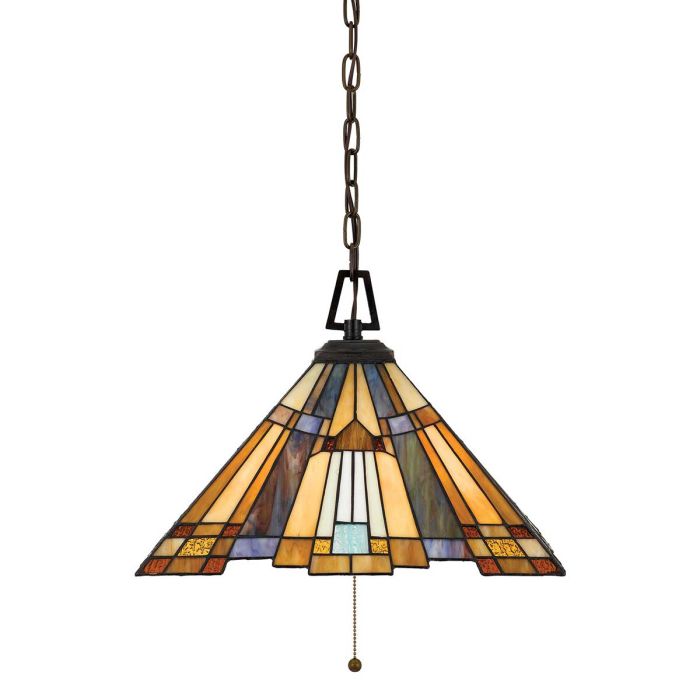 Inglenook 3 Light Pendant - A- Valiant Bronze