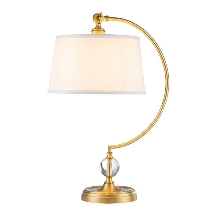 Jenkins 1 Light Table Lamp - Brushed Brass