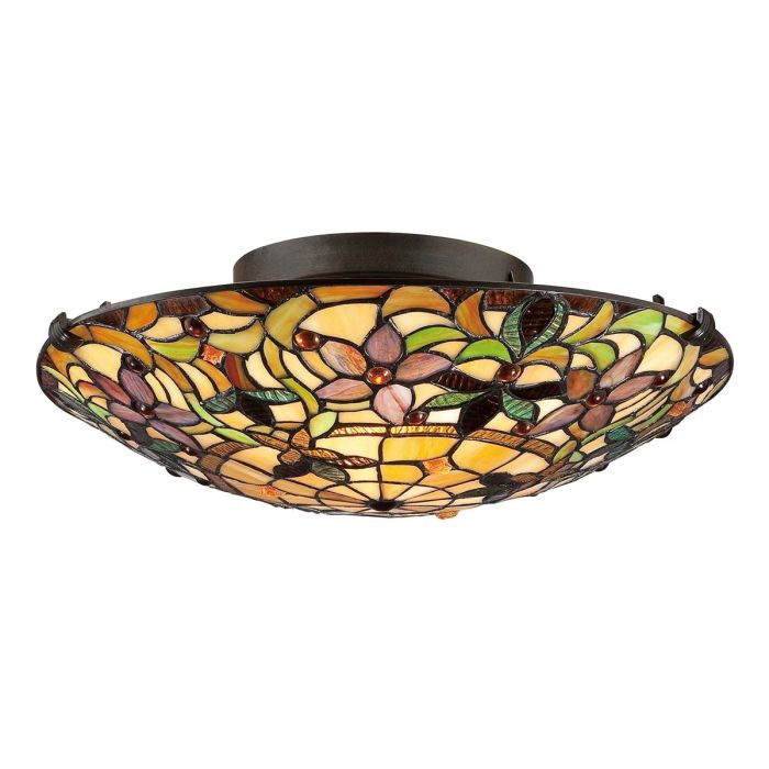 Kami 2 Light Flush - Vintage Bronze