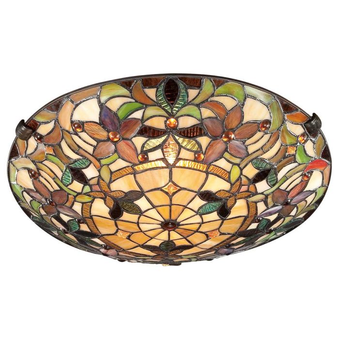 Kami 2 Light Flush - Vintage Bronze