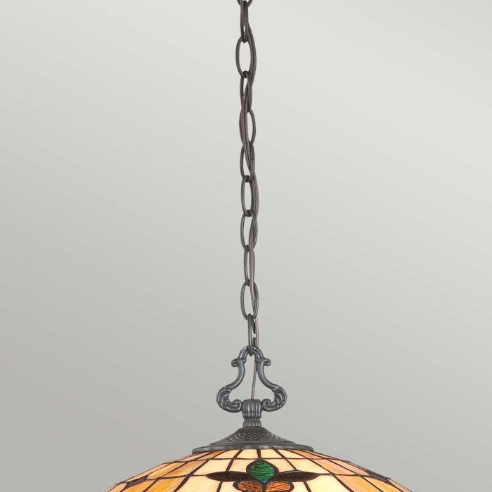 Kami 3 Light Pendant With 3 Lights - Vintage Bronze