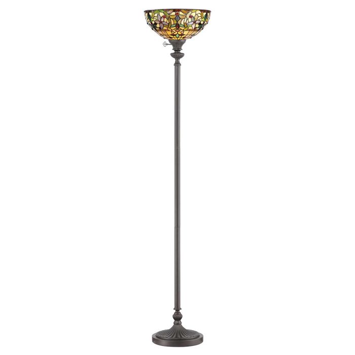 Kami 1 Light Torchiere - Vintage Bronze