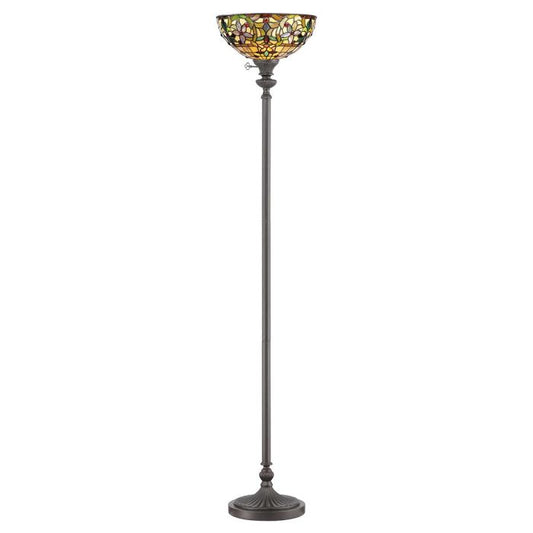 Kami 1 Light Torchiere - Vintage Bronze