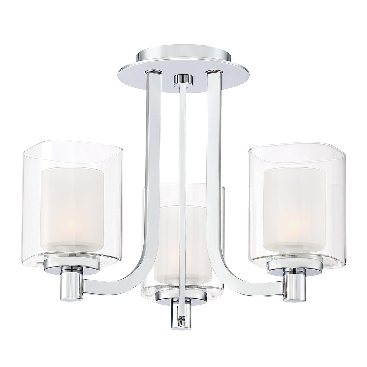 Kolt 3 Light Semi-flush Mount