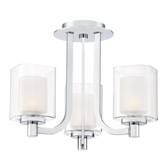 Kolt 3 Light Semi-flush Mount