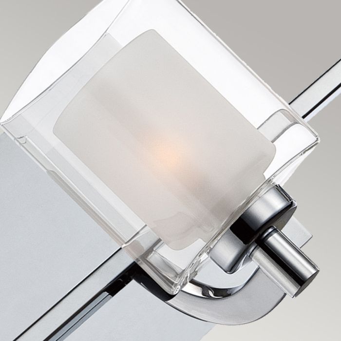 Kolt 3 Light Wall Light - Polished Chrome