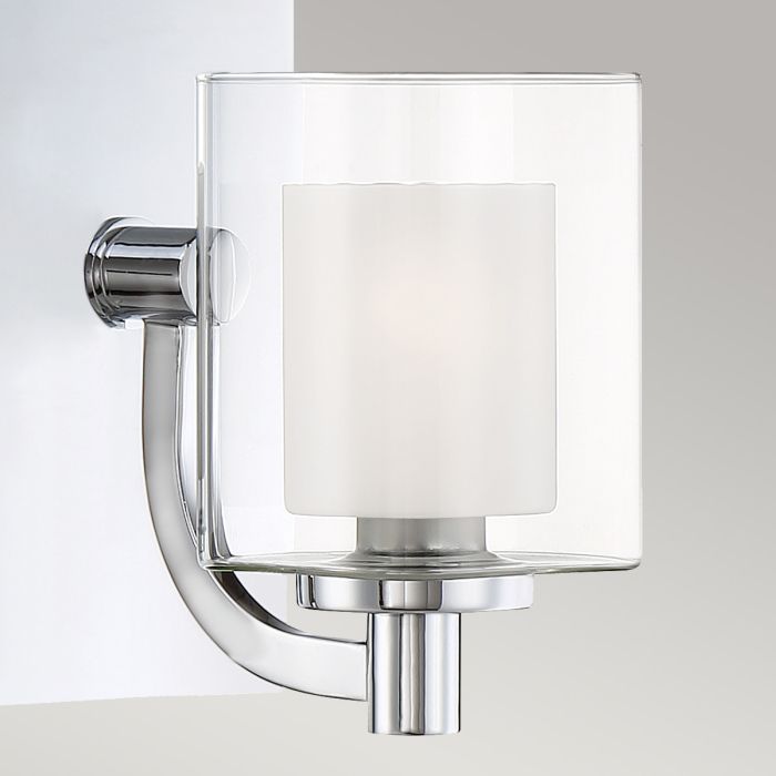 Kolt 1 Light Wall Light - Polished Chrome