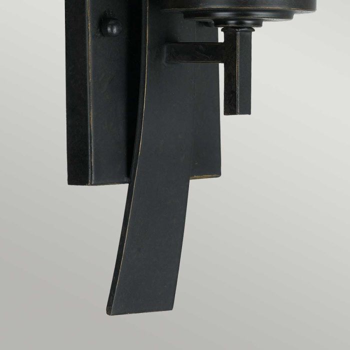 Kyle 1 Light Wall Light - Imperial Bronze with Onyx Shade