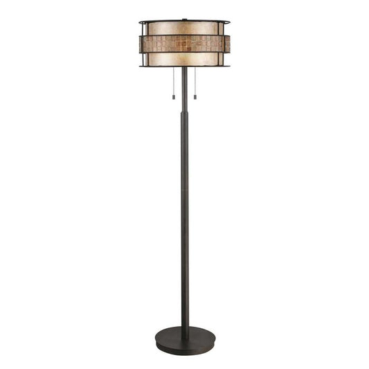 Laguna 2 Light Floor Lamp - Renaissance Copper