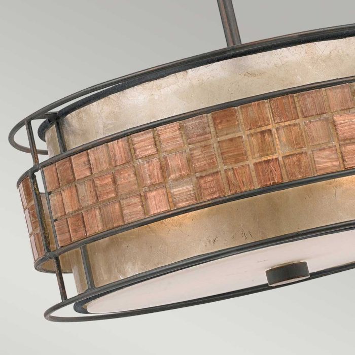 Laguna 4 Light Pendant Light - Renaissance Copper