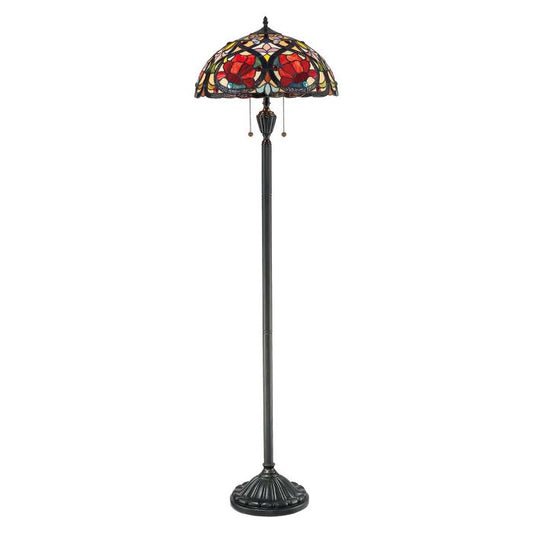 Larissa 2 Light Floor Lamp - Vintage Bronze