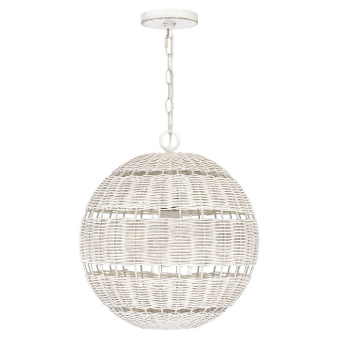 Lindendale 1 lt Pendant - Antique White