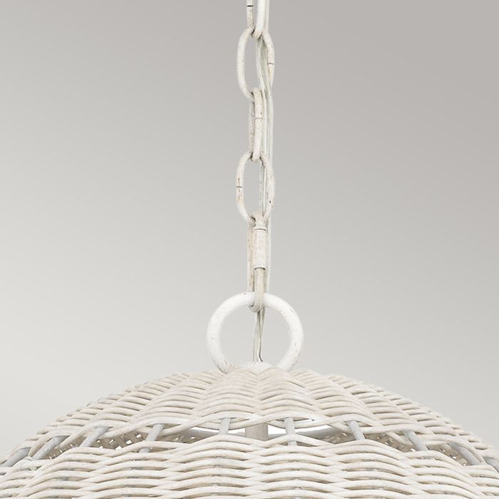 Lindendale 1 lt Pendant - Antique White