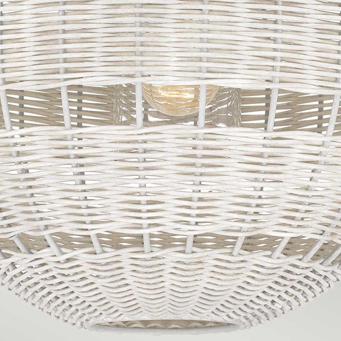 Lindendale 1 lt Pendant - Antique White
