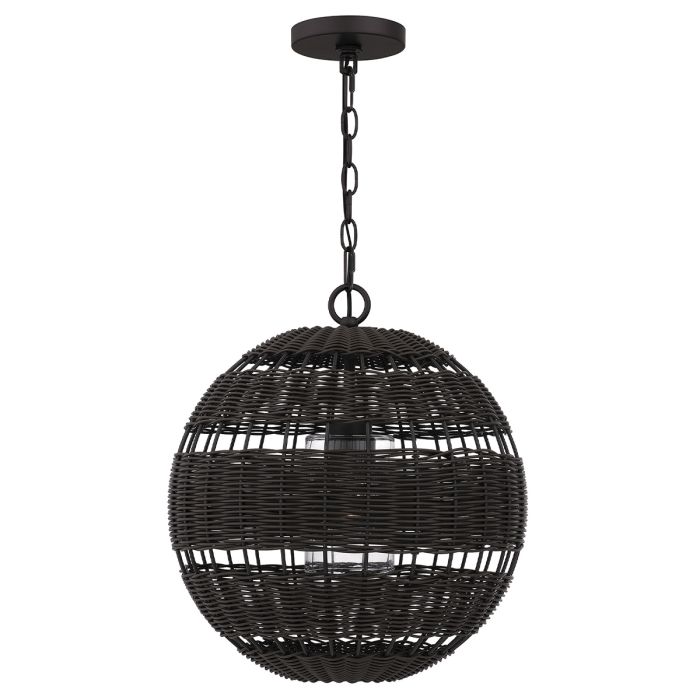 Lindendale 1 lt Pendant - Western Bronze