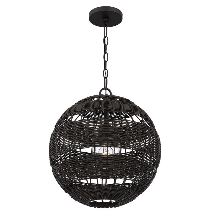 Lindendale 1 lt Pendant - Western Bronze