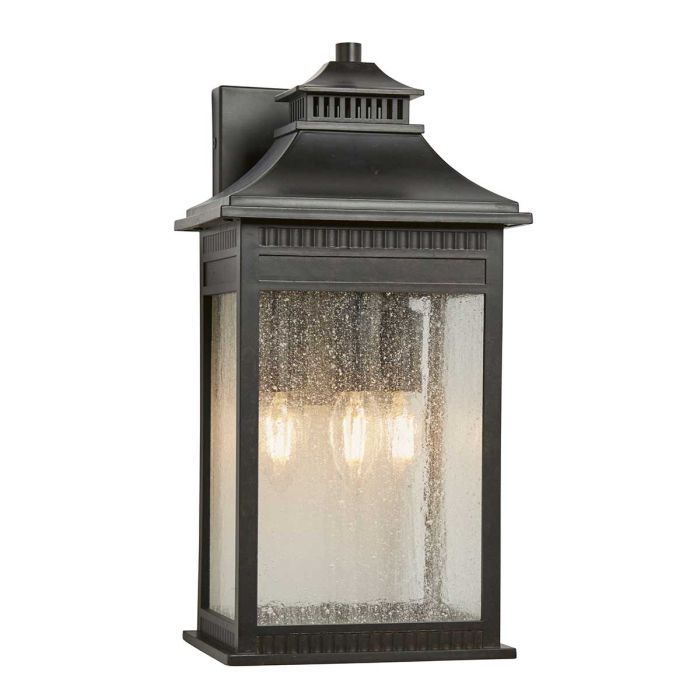 Livingston 3 Light Large Wall Lantern - Imperial Bronze