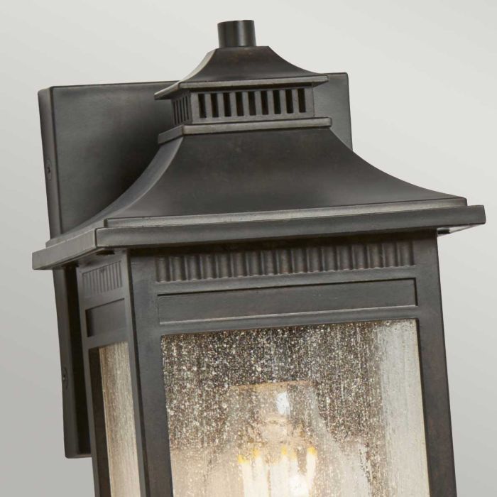 Livingston 1 Light Small Wall Lantern - Imperial Bronze