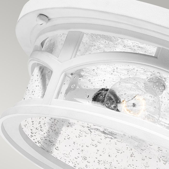 Marblehead 2 Light Flush - White