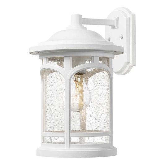 Marblehead 1 Light Medium Wall Lantern – White