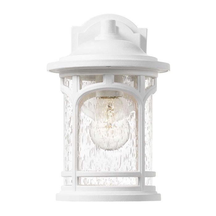 Marblehead 1 Light Small Wall Lantern - White