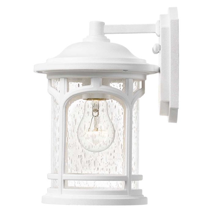 Marblehead 1 Light Small Wall Lantern - White