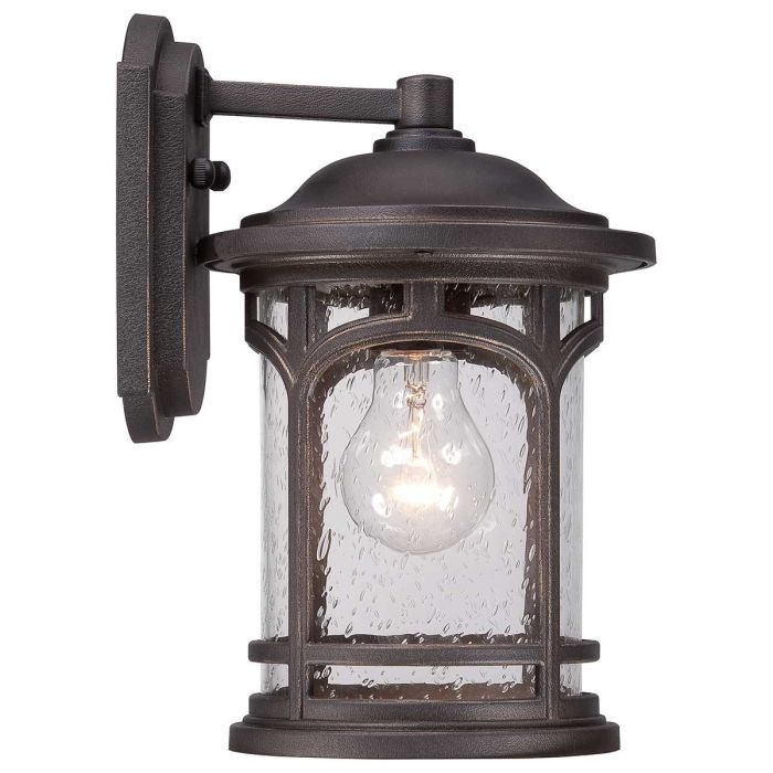 Marblehead 1 Light Small Wall Lantern - Palladian Bronze