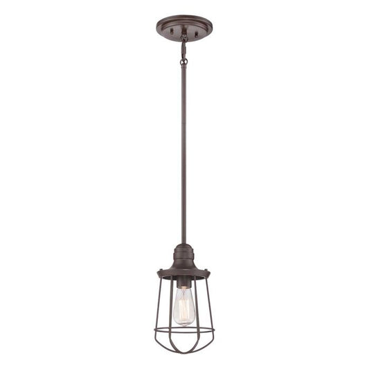 Marine 1 Light Mini Pendant - interior - Western Bronze