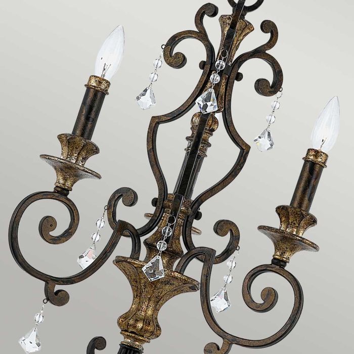 Marquette 3 Light Chandelier - Heirloom