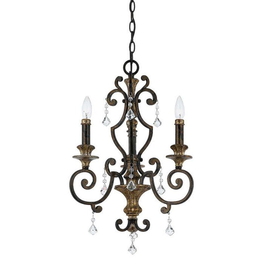 Marquette 3 Light Chandelier - Heirloom