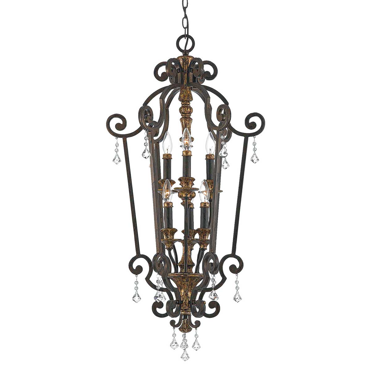 Marquette 6 Light Chandelier – Tall