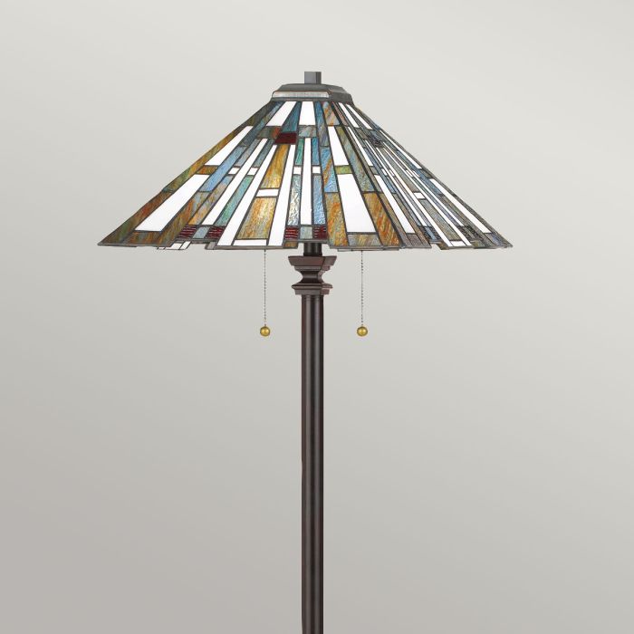Maybeck 2 Light Floor Lamp - Valiant Bronze
