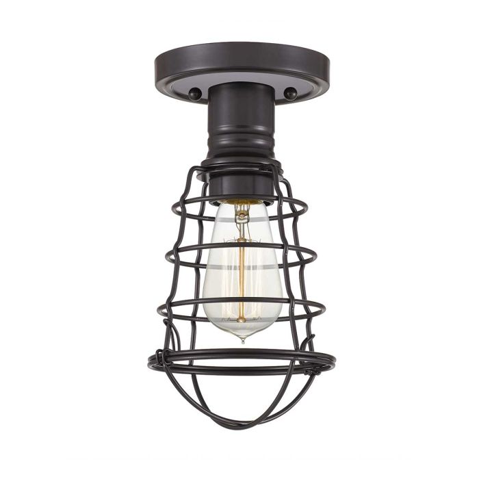Mixon 1 Light Semi-Flush - Palladian Bronze