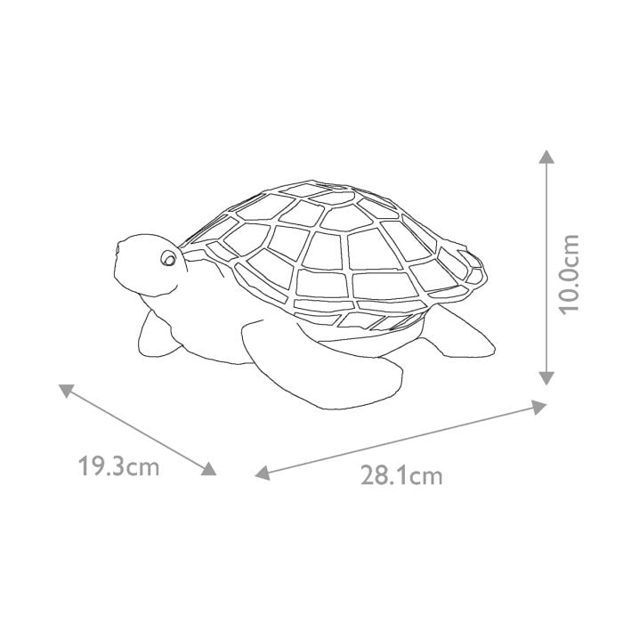 Tiffany Animal Lamps Sawback Turtle Lamp - Vintage Bronze