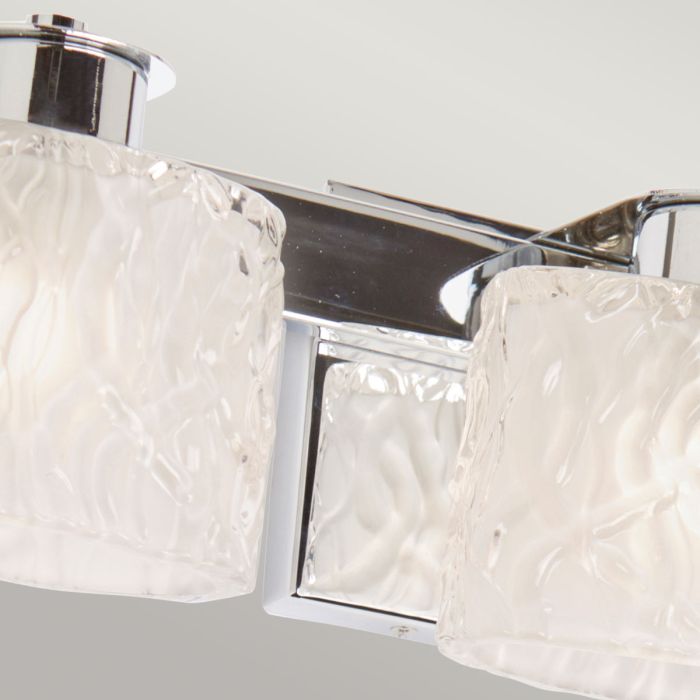 Seaview 3 Light Above Mirror Light - Polished Chrome