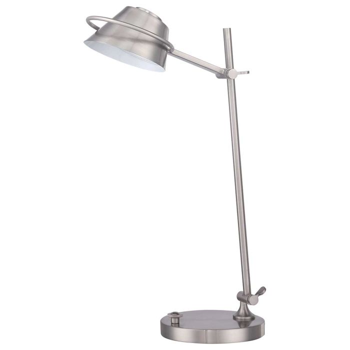 Spencer LED Table Lamp in Brushed Nickel - Brushed Nickel