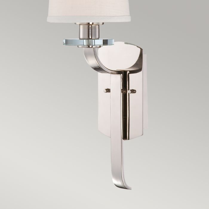 Sutton Place 1 Light Wall Light - Imperial Silver