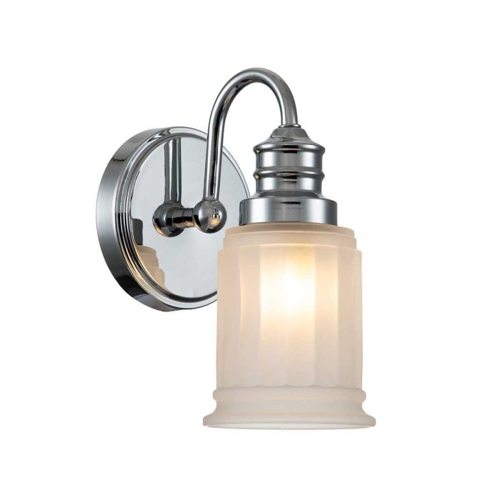 Swell 1 Light Wall Light - Polished Chrome