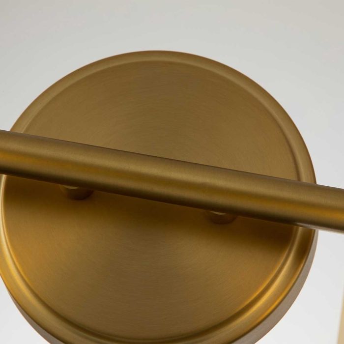 Swell 2 Light Wall Light - Brushed Brass