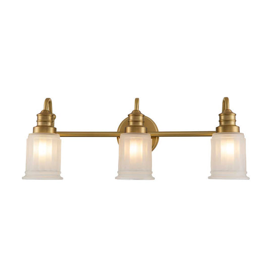 Swell 3 Light Wall Light – Brushed Brass