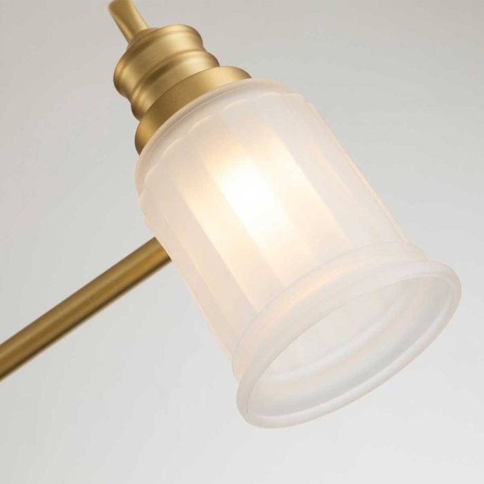 Swell 3 Light Wall Light - Brushed Brass