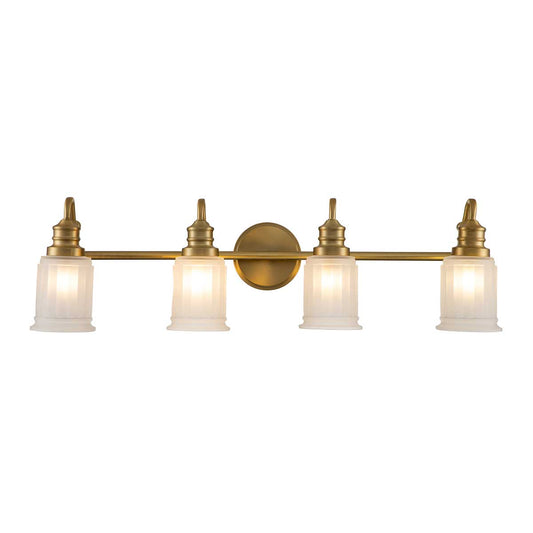 Swell 4 Light Wall Light – Brushed Brass