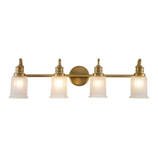 Swell 4 Light Wall Light - Brushed Brass