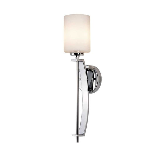Taylor 1 Light Large Wall Light - Polished Chrome