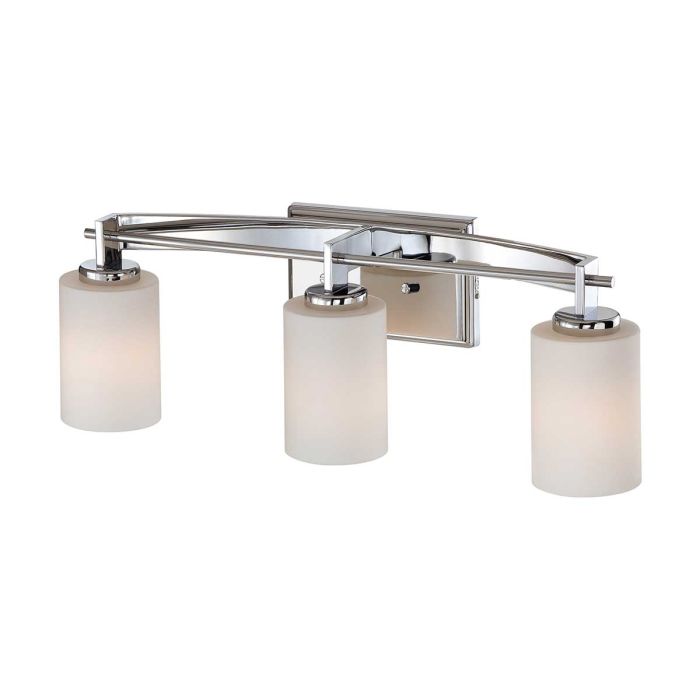 Taylor 3 Light Wall Light - Polished Chrome