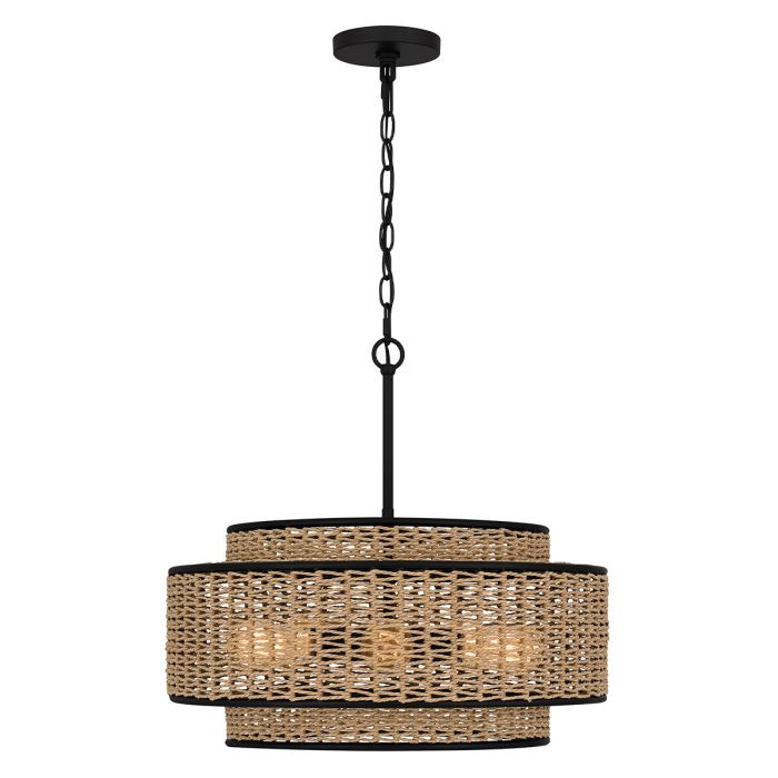 Teton 5 lt Pendant - Matte Black