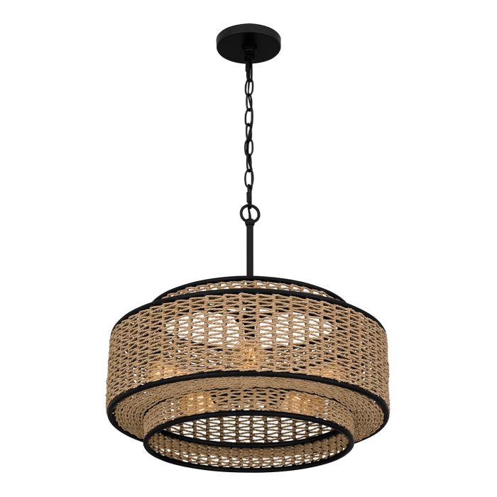 Teton 5 lt Pendant - Matte Black