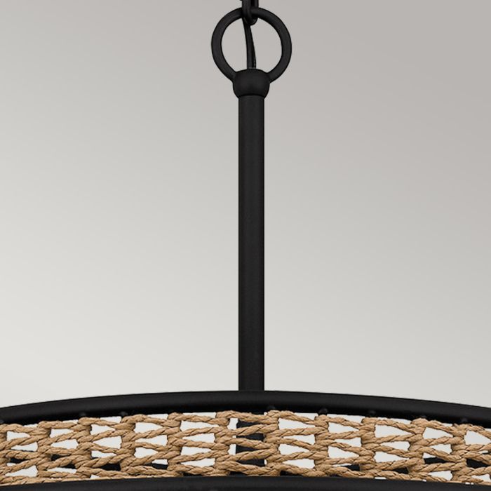 Teton 5 lt Pendant - Matte Black