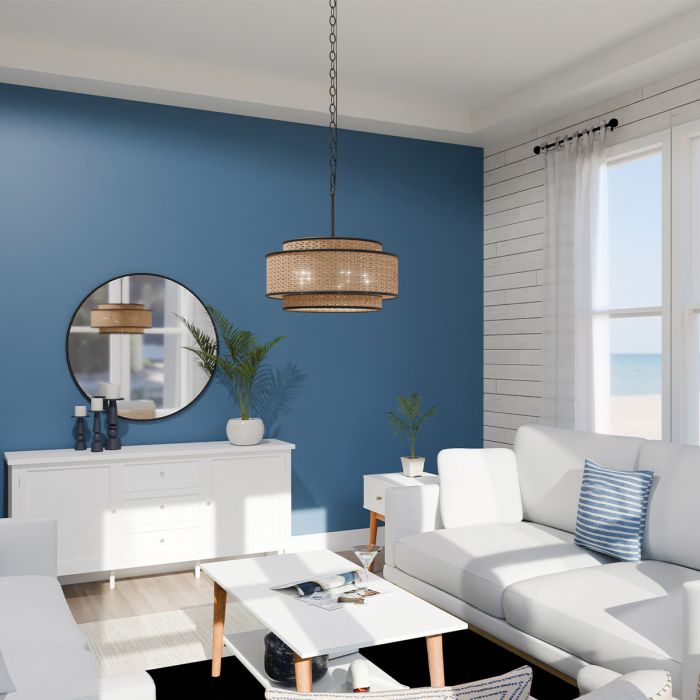 Teton 5 lt Pendant - Matte Black